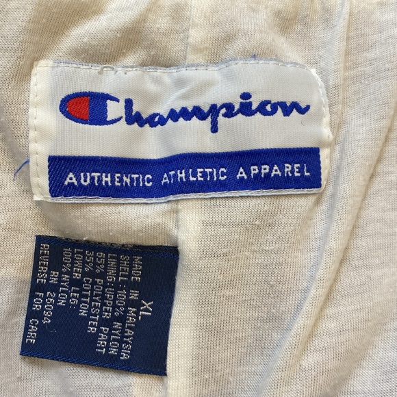 Harvard vintage pull on wind breaker pants lined w/ knit t-shirt material Sz XL - Picture 5 of 8